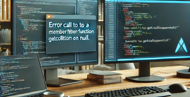 Error Call To A Member Function Getcollectionparentid() On Null