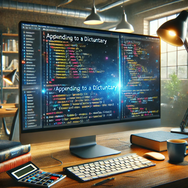 How to Append to a Dictionary in Python?