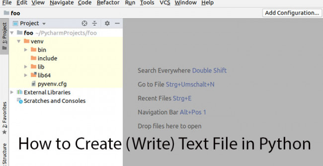 How to Create (Write) Text File in Python