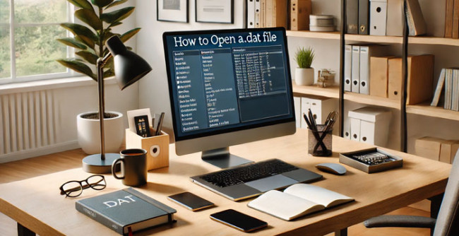 How To Open .Dat File