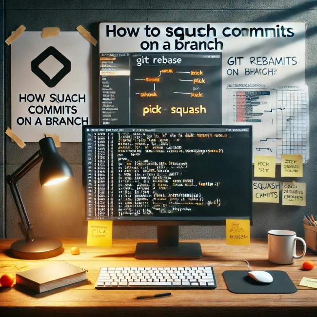 How to Squash Commits On a Branch?